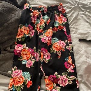 Floral pants